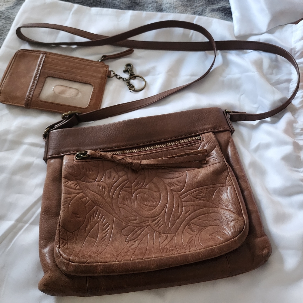 Sak crossbody and small wallet